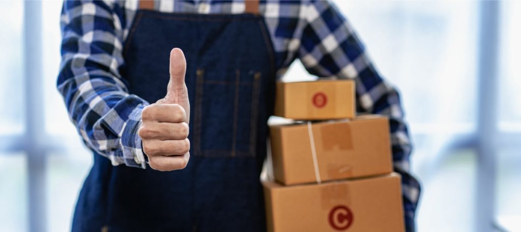 Man Thumbs up